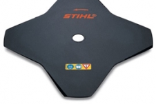 Grassnijblad, vier snijkanten, 230mm